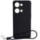 Bizon Case Silicone Sq OnePlus Nord 3 black
