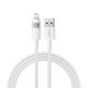 Baseus Data Cable with Digital Display, USB to Lightning, 2.4A, 2m - Baseus Display 2 (P10382700211-01) - Moon White 6932172682101 έως 12 άτοκες Δόσεις