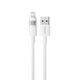 Baseus Data Cable with Digital Display, USB to Lightning, 2.4A, 2m - Baseus Display 2 (P10382700211-01) - Moon White 6932172682101 έως 12 άτοκες Δόσεις
