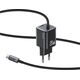 Φορτιστής τοίχου USAMS JC Series CC261 20W GaN Mini Fast Charger 2xUSB-C μαύρο