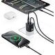 Φορτιστής τοίχου USAMS JC Series CC261 20W GaN Mini Fast Charger 2xUSB-C λευκό