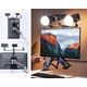 Uchwyt Mocowanie VESA na Monitor + 3x Ramię Głowica 3D 1/4'' Ulanzi / VS01