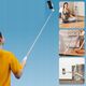 Kijek SELFIE Stick Statyw 1,44m na Magnes MagSafe Telefon Smartfon + PILOT / TT88