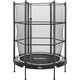 Trampolina ogrodowa Salta ogrodowa Junior z siatką wewnętrzną 4.5 FT 140 cm czarna