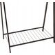 Διπλή μεταλλική κρεμάστρα ρούχων METTY, 98 x 43,5 x 145 cm
