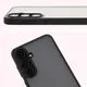 Bizon Case Angelo Samsung Galaxy S24 FE smoky with a black frame