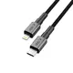 Tech-Protect Ultraboost DNA USB-C / Lightning Cable PD 27W / 3A 25cm Iron Grey
