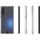 Bizon Case Clear Pack case + 2x screen glass + lens glass Samsung Galaxy M55 5G clear