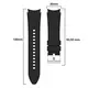 Bizon Strap Watch Silicone Pro Samsung Galaxy Watch 20 mm black