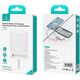Φορητός φορτιστής USAMS XM Series CD219 10000mAh Μαγνητικός Ασύρματος ροζ