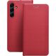 Θήκη LUNA Book Carbon για XIAOMI Redmi Note 14 PRO 5G / 14 PRO PLUS 5G κόκκινο