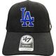 47 Brand MVP Los Angeles Dodgers Καπέλο B-MVP12WBV-BKR Μαύρο Ένα μέγεθος