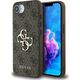 Etui Guess 4G Big Logo do iPhone 16e     brązowy