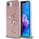 Etui Guess Fixed Glitter Big 4G do       iPhone 16e różowy