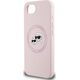 Etui Karl Lagerfeld Silicone             Karl&Choupette Heads MagSafe do iPhone 16e różowy