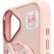 Etui Nimmy Glasses Cool Cat do iPhone 16  różowy standard