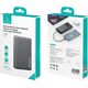 Powerbank USAMS CY Series CD242 10000mAh 20W Magnetic Wireless titanium
