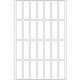 Herma Etykieta 13x40 mm, biała, 896 sztuk (10605)