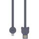 Kabel USB maoxin USB-A - 1 m Szary (MAX-VI-CS-1M-GR)