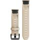 Garmin Pasek silikonowy na nadgarstek QuickFit 20 (jasnobeżowy / czarna sprzączka) (010-13102-08)