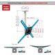 Barkan Uchwyt sufitowy 3500 29'' - 65''