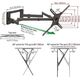 Barkan Uchwyt ścienny BM464XL 13'' - 80''