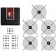 Noctua Noctua NA-FG1-14 Sx5 Ανεμιστήρας γρίλια 140 mm - μαύρο