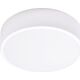 Lampa sufitowa Orno OVO plafon 2xE27, 2x24W, biała stal, klosz szklany matowy, IP20, ? 300