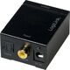 System przekazu sygnału AV LogiLink LogiLink Audio-Konverter Digital zu Analog 3.5mm/SPDIF/COAX