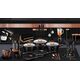 STOJAK OBROTOWY NA PRZYPRAWY 12 POJEMNIKÓW BERLINGER HAUS BH-8559 BLACK ROSE
