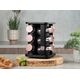 STOJAK OBROTOWY NA PRZYPRAWY 12 POJEMNIKÓW BERLINGER HAUS BH-8559 BLACK ROSE