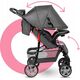 LO-EMMA PLUS WÓZEK CORAL PINK 5903771719858