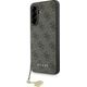 Guess 4G Charms Collection Case for Samsung Galaxy A36 Brown