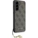 Guess 4G Charms Collection Case for Samsung Galaxy A36 Brown