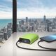 RealPower PB-10000C PD+ 10000 mAh Ανοιχτό Πράσινο