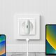 Φορτιστής τοίχου GaN Puro SLIMPRO 30W USB-C - λευκός