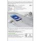 Φορτιστής τοίχου Puro PROLITE 20W USB-A / USB-C + καλώδιο USB-C - USB-C 1.2m - λευκός