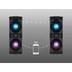 SVEN PS-1500 ηχείο ισχύος μαύρο (500W, Bluetooth, FM, USB, LED)