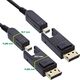 InLine® Καλώδιο DisplayPort 1.4 AOC, 8K4K, Αποσπώμενο βύσμα DisplayPort, 20m