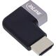 InLine® HDMI Adapter, HDMI A αρσενικό / θηλυκό, 90° αριστερά, 8K UHD