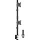 Επιτραπέζια βάση InLine®, για 2x LCD-/LED-οθόνες έως 81cm (32"), μέγιστο βάρος 9kg