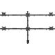 InLine® Επιτραπέζια βάση, για 6x LCD-/LED-οθόνη έως 81cm (32"), μέγιστο βάρος 7kg