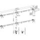 InLine® Επιτραπέζια βάση, για 6x LCD-/LED-οθόνη έως 81cm (32"), μέγιστο βάρος 7kg