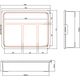 Κουτί μικρών εξαρτημάτων InLine®, 4 διαμερίσματα, διαστάσεις: 180x140x40mm, πορτοκαλί