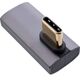 InLine® USB4 Adapter, USB-C αρσενικό/θηλυκό κάθετα δεξιά/αριστερά γωνιακό, γκρι
