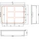 Κουτί μικρών εξαρτημάτων InLine®, 7 θέσεις, Διαστάσεις: 180x140x40mm, πορτοκαλί