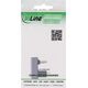 Προσαρμογέας InLine® USB4, USB-C Stecker/Buchse 180°, Αλουμίνιο, γκρι