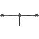 InLine® Επιτραπέζια βάση, για 3x LCD-/LED-οθόνη έως 81cm (32"), μέγιστο 7kg