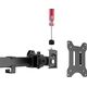 InLine® Επιτραπέζια βάση, για 3x LCD-/LED-οθόνη έως 81cm (32"), μέγιστο 7kg
