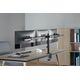 InLine® Επιτραπέζια βάση, για 3x LCD-/LED-οθόνη έως 81cm (32"), μέγιστο 7kg